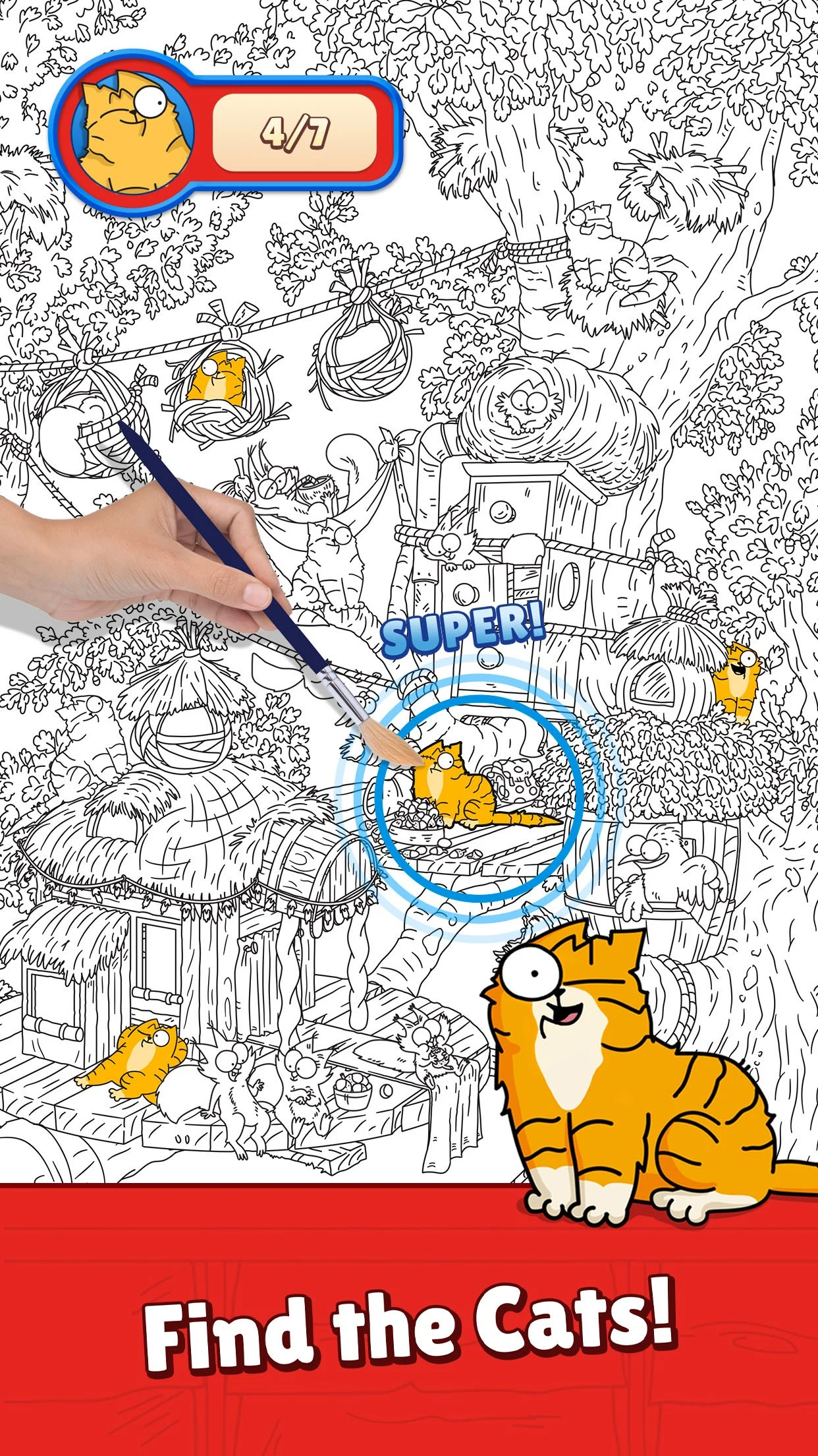 Simon's Cat Match! screenshot