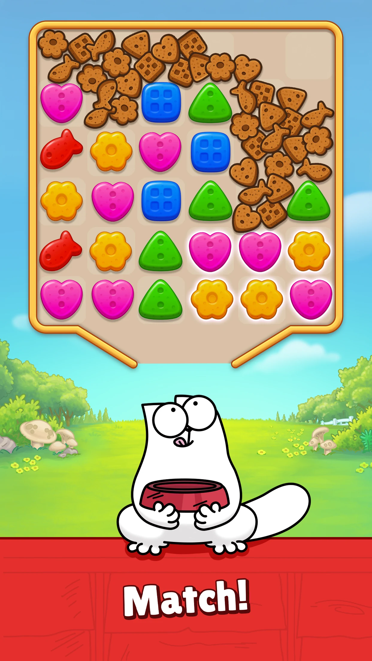 Simon's Cat Match! screenshot