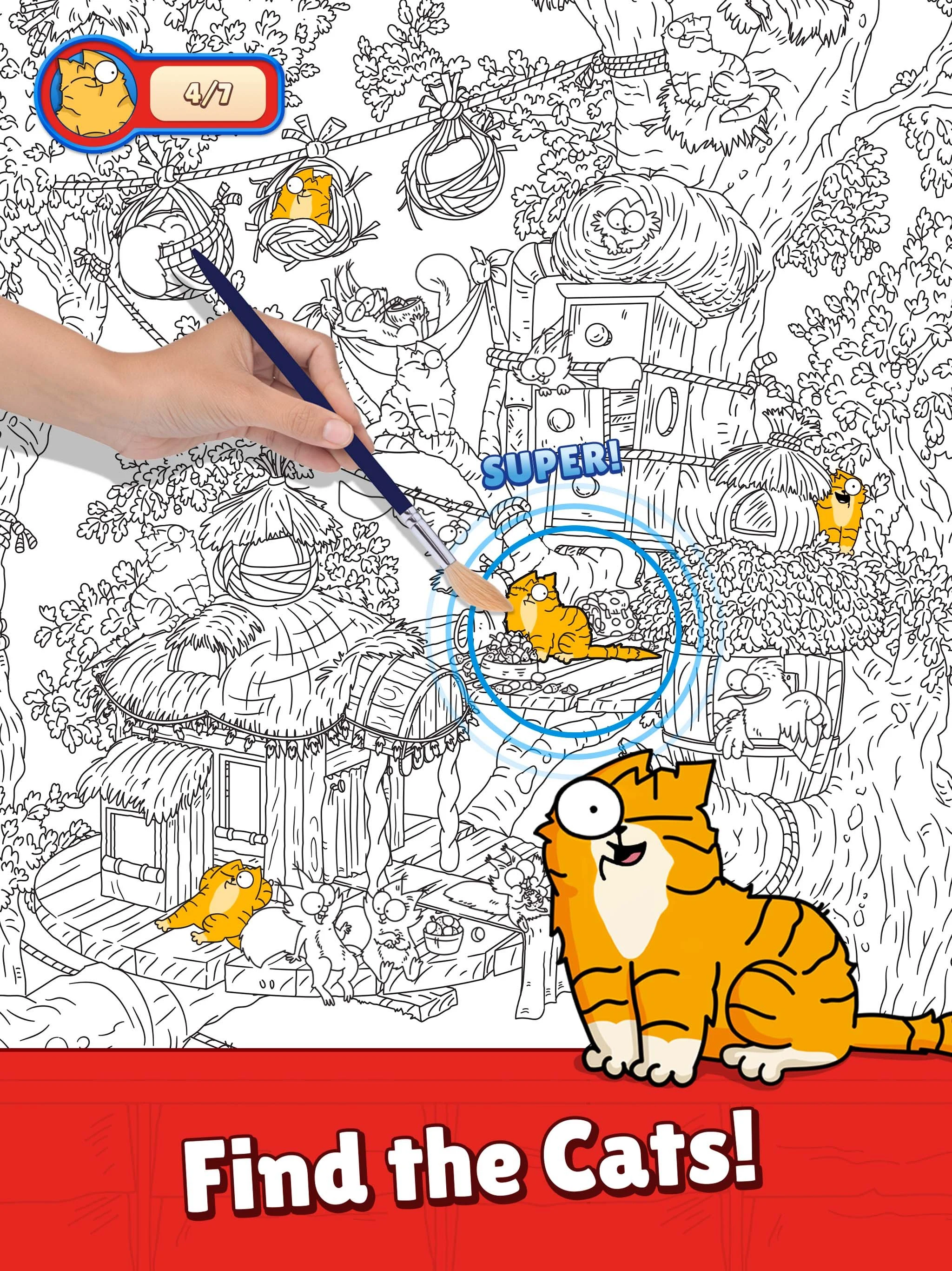 Simon's Cat Match! screenshot